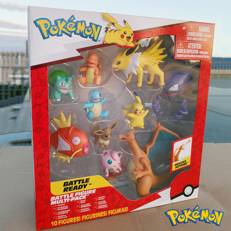 Model Kit Zero - Pokemon Ultimate Battle Figures Pikachu Bulbasaur