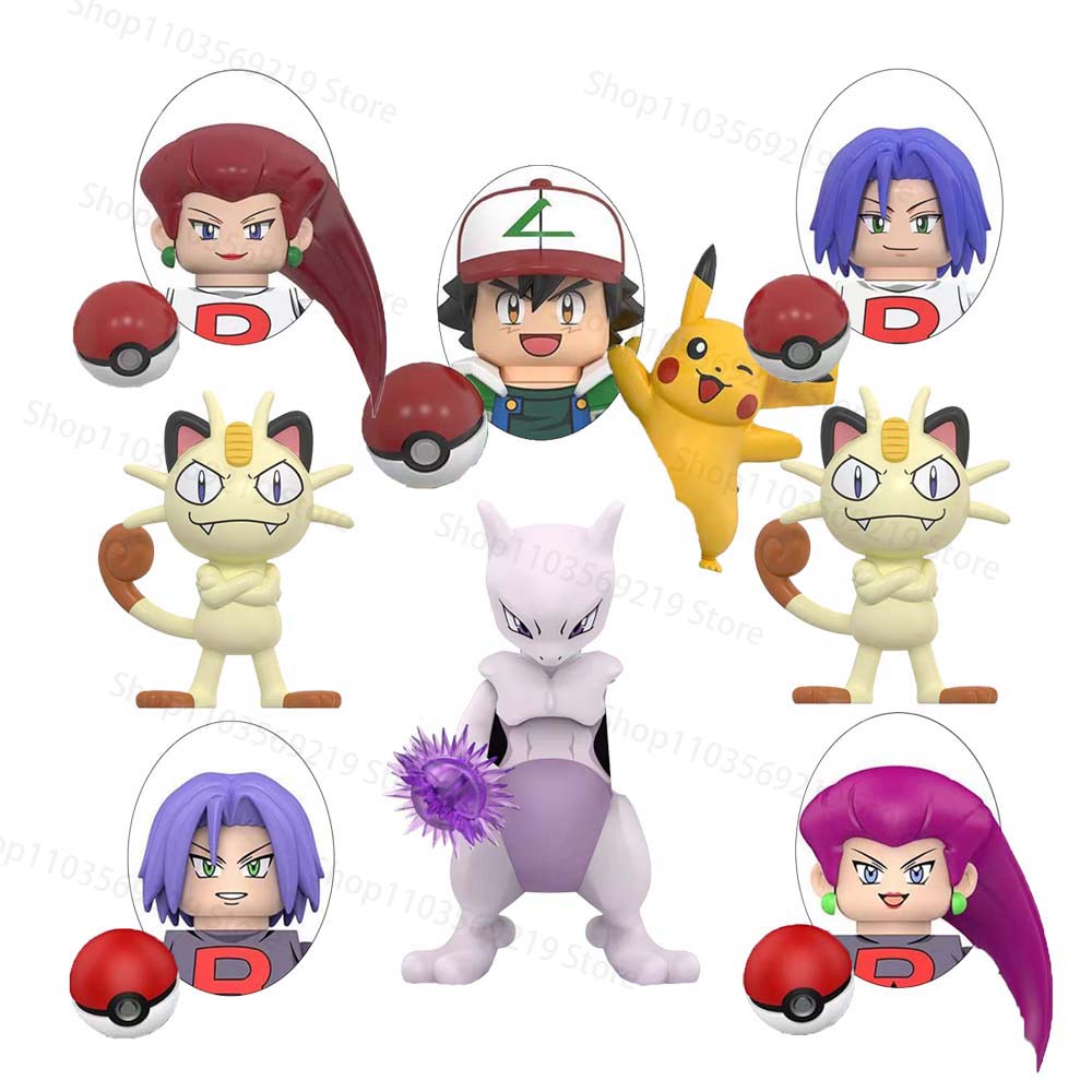 Model Kit Action Figure - Pet Trainer Cartoon Bricks Jessie James