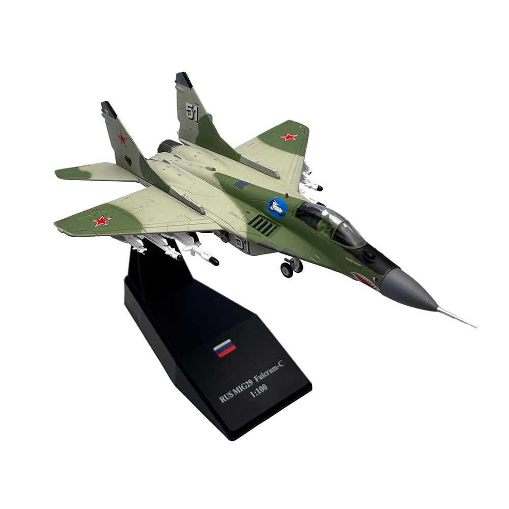 Model Kit Plane - 1/100 Scale Russian MIG-29 Mig29 Fulcrum