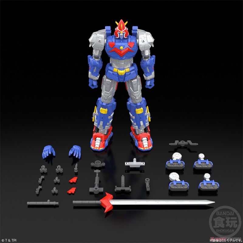 Model Kit Action Figure - Genuine Bandai Super Electromagnetic Machine Voltes
