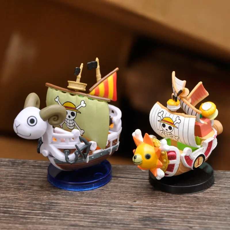 7cm Anime One Piece Ship Figur - Model Kit One Piece Ship 评论和价格