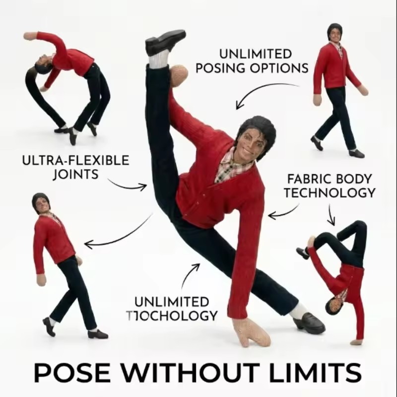 New Michael Jackson Cosplay Pr - Model Kit Joints 评论和价格