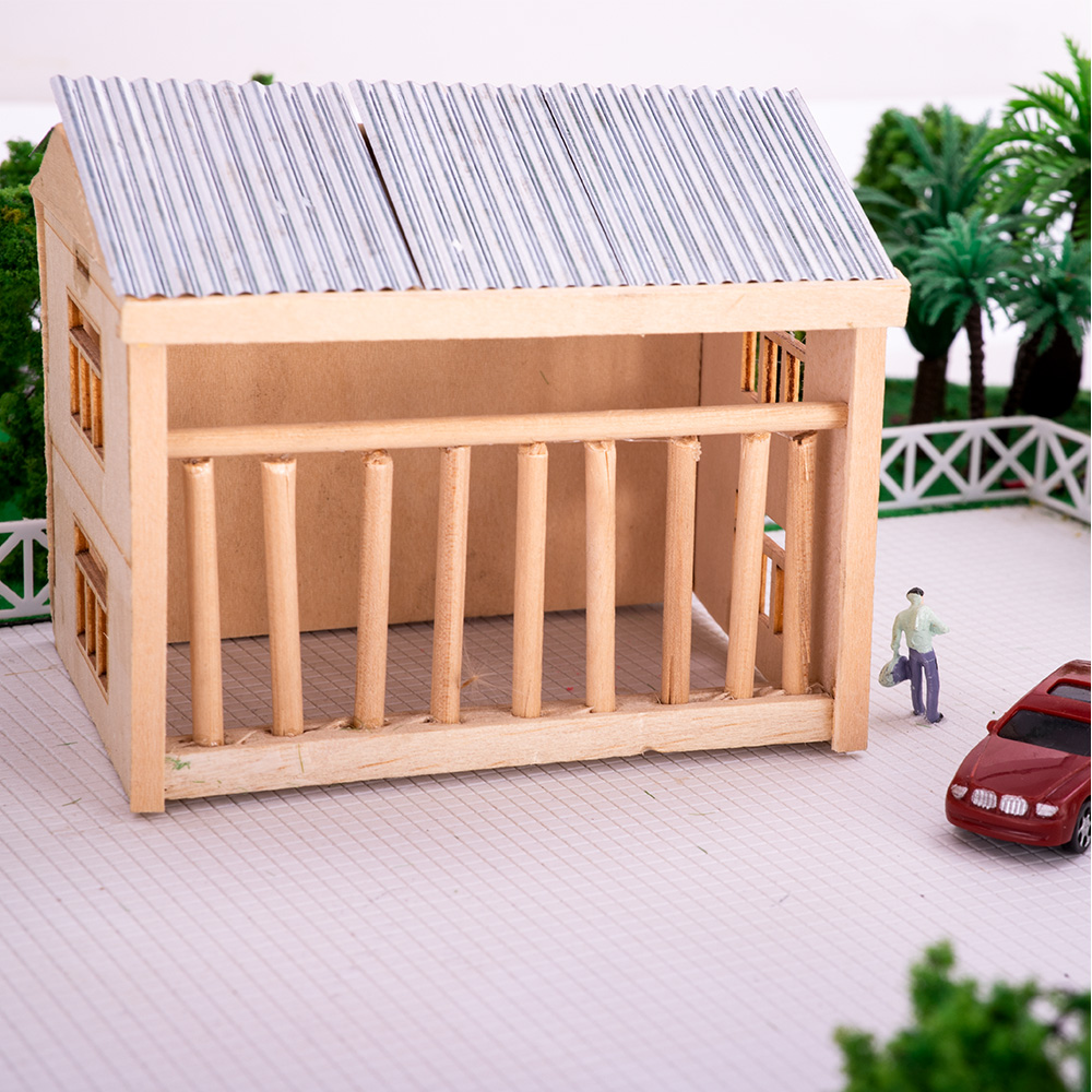 8PCS 1:35 Corrugated  Tile Wal - Model Kit Wall E 评论和价格
