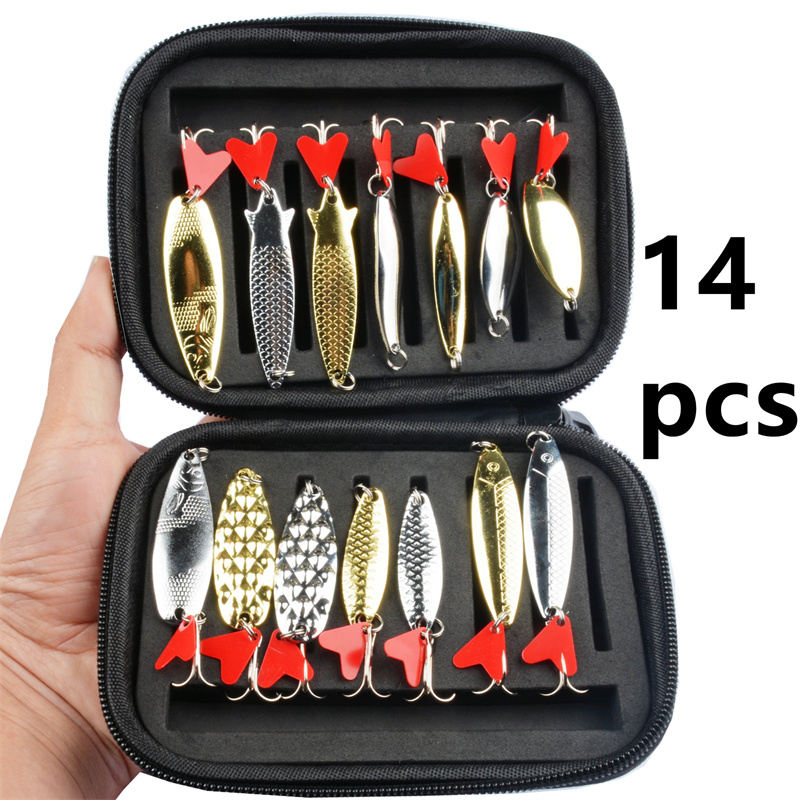 14-piece sequined lure bait, p - Model Kit One Piece Ship 评论和价格