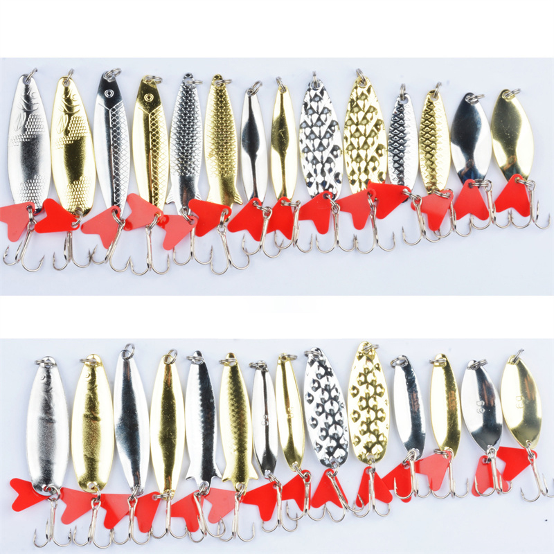 14-piece sequined lure bait, p - Model Kit One Piece Ship 评论和价格