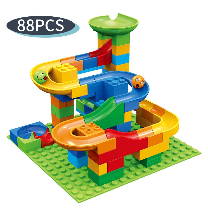 84-504PCS Marble Race Run Bloc - Model Kit Wall E 评论和价格