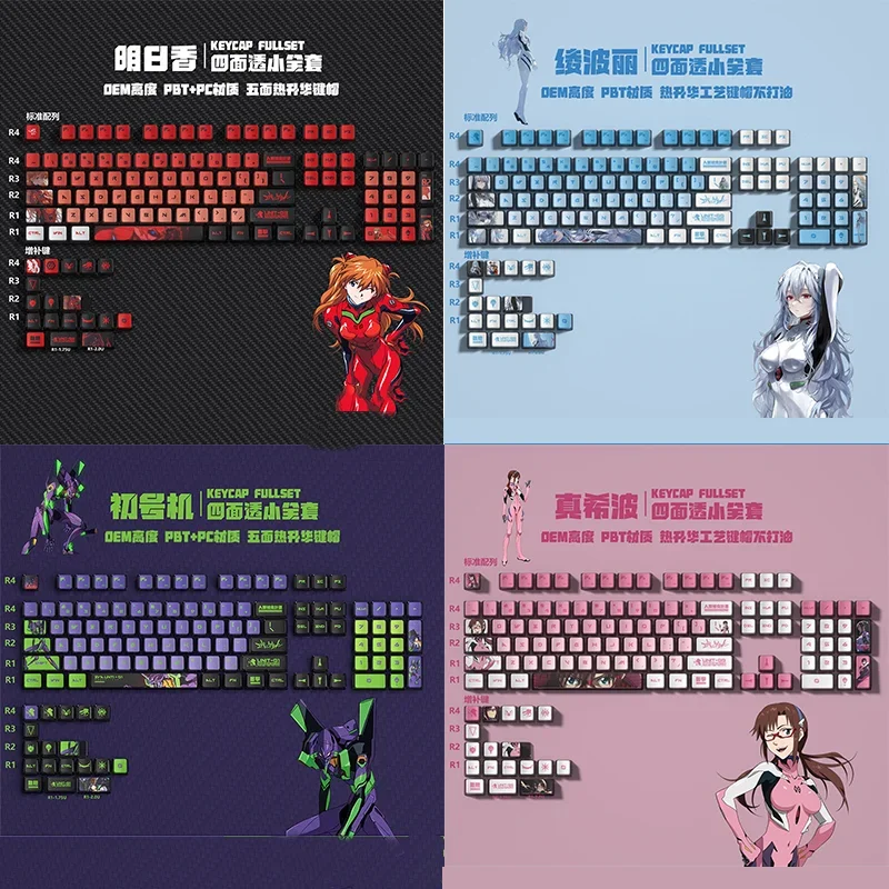 EVANGELION Eva Keycaps XDA EVA - Model Kit Eva 00 评论和价格