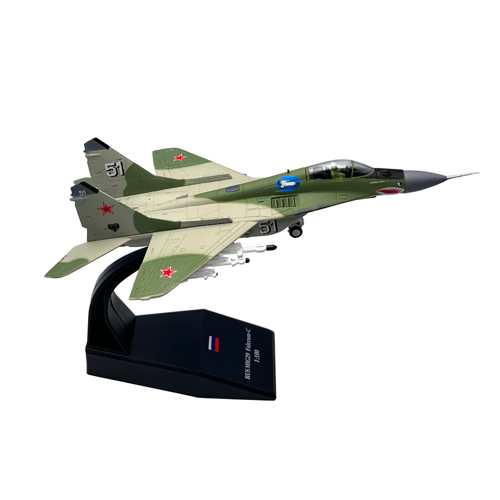1/100 Scale Russian MIG-29 Mig - Model Kit Plane 评论和价格