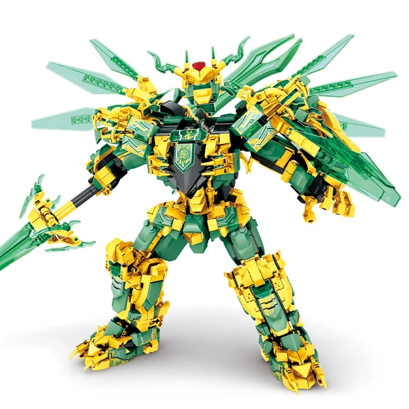 1618pcs Warrior Mechanical Tit - Model Kit Ninja 评论和价格
