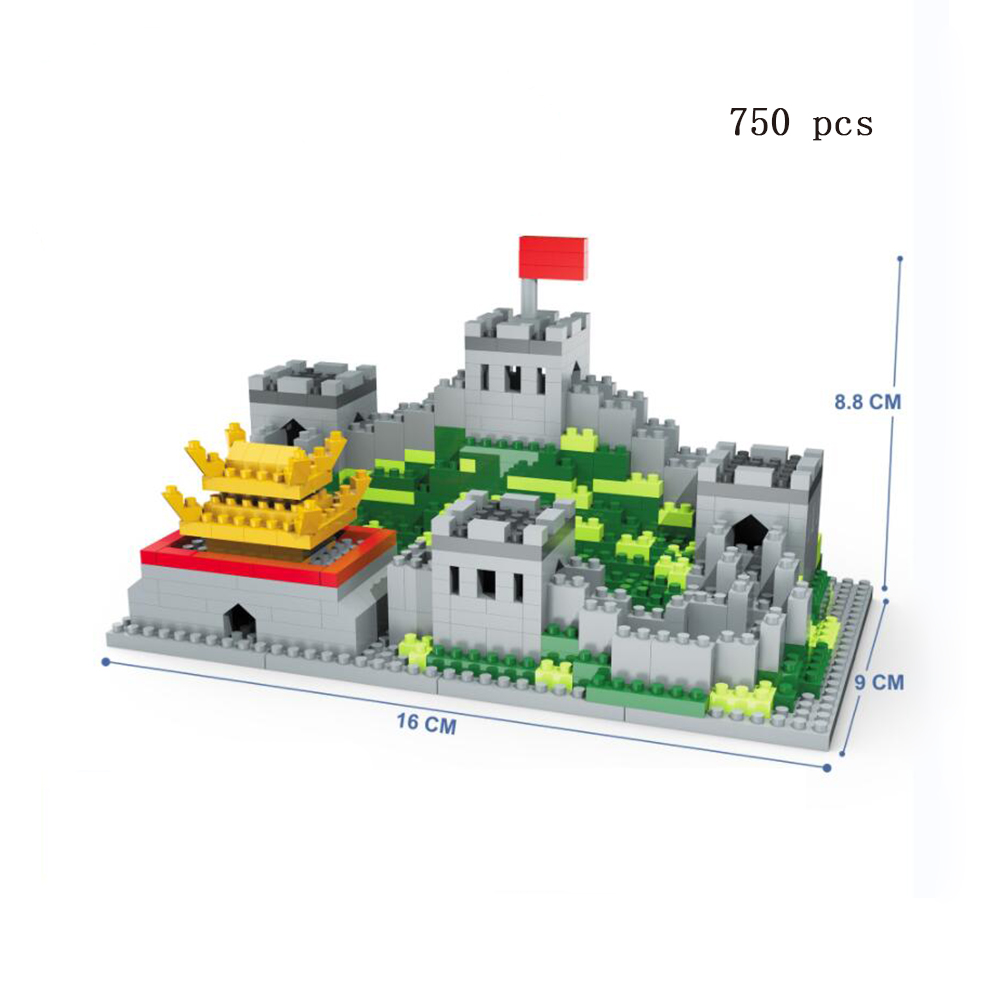 Great Wall Building Blocks for - Model Kit Wall E 评论和价格