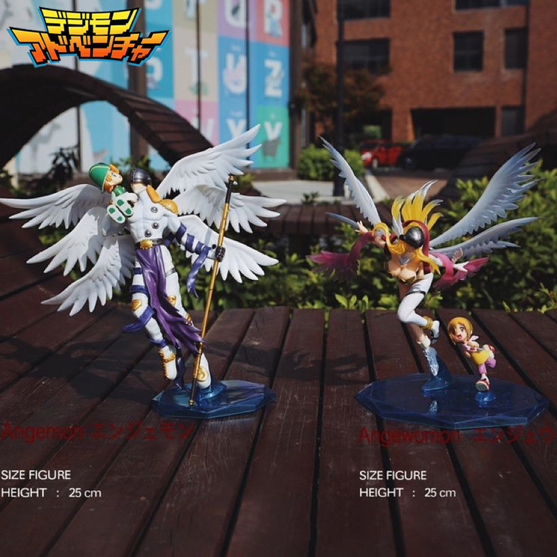 22cm Digimon Adventure Angemon - Model Kit Digimon 评论和价格