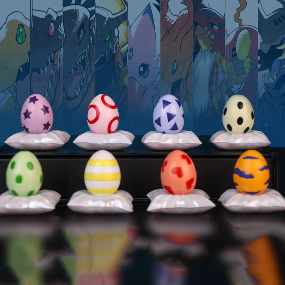8pcs/set Anime Digimon Adventu - Model Kit Digimon 评论和价格