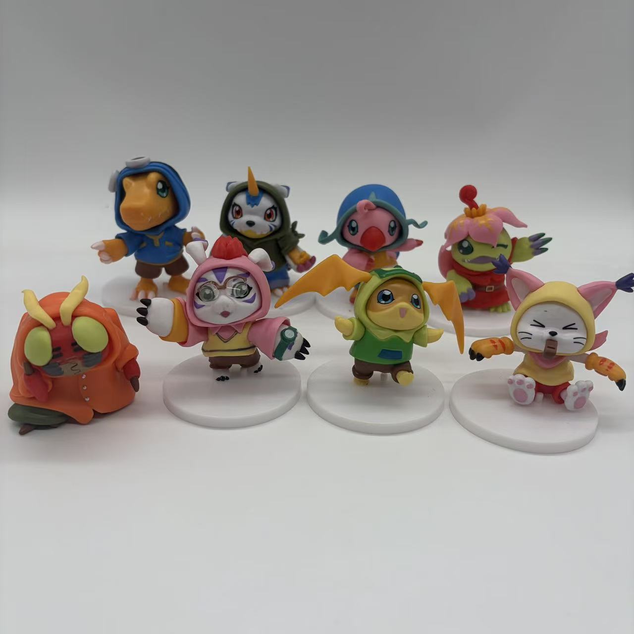 High Quality 8pcs/set Anime Di - Model Kit Digimon 评论和价格
