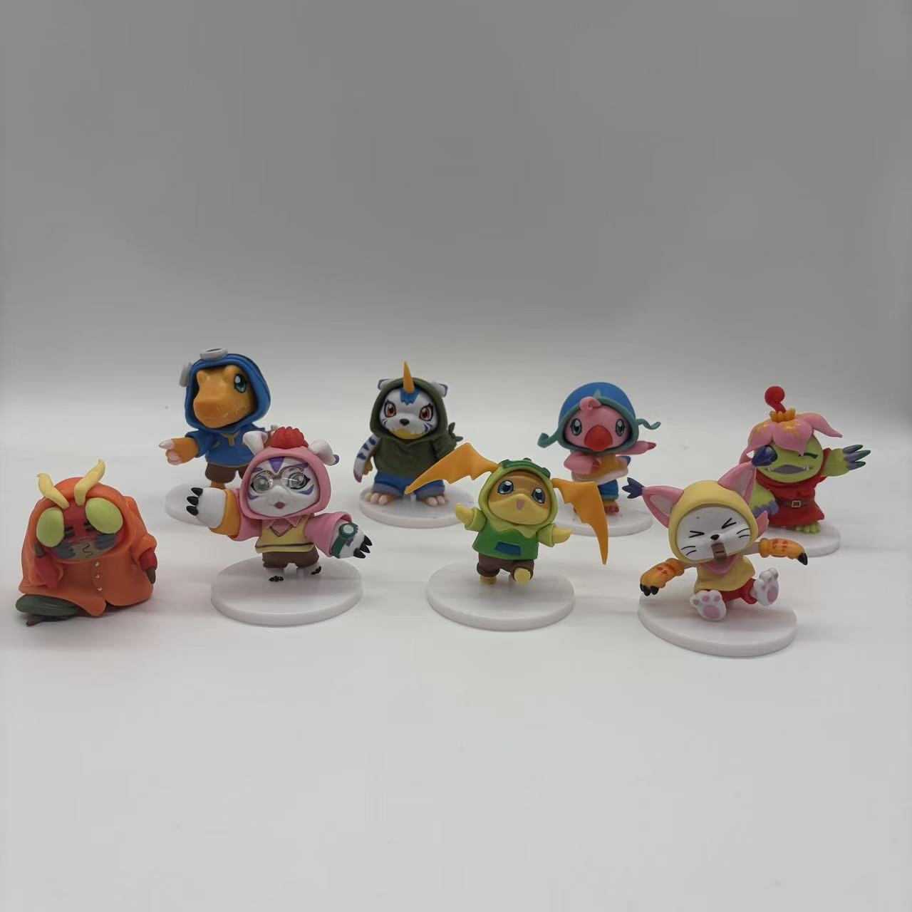 High Quality 8pcs/set Anime Di - Model Kit Digimon 评论和价格