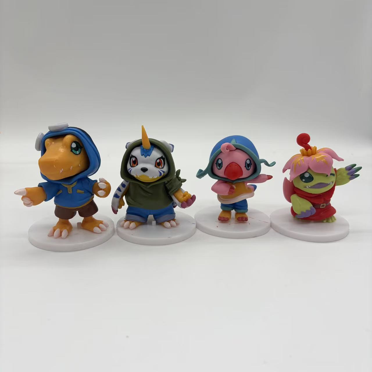 High Quality 8pcs/set Anime Di - Model Kit Digimon 评论和价格