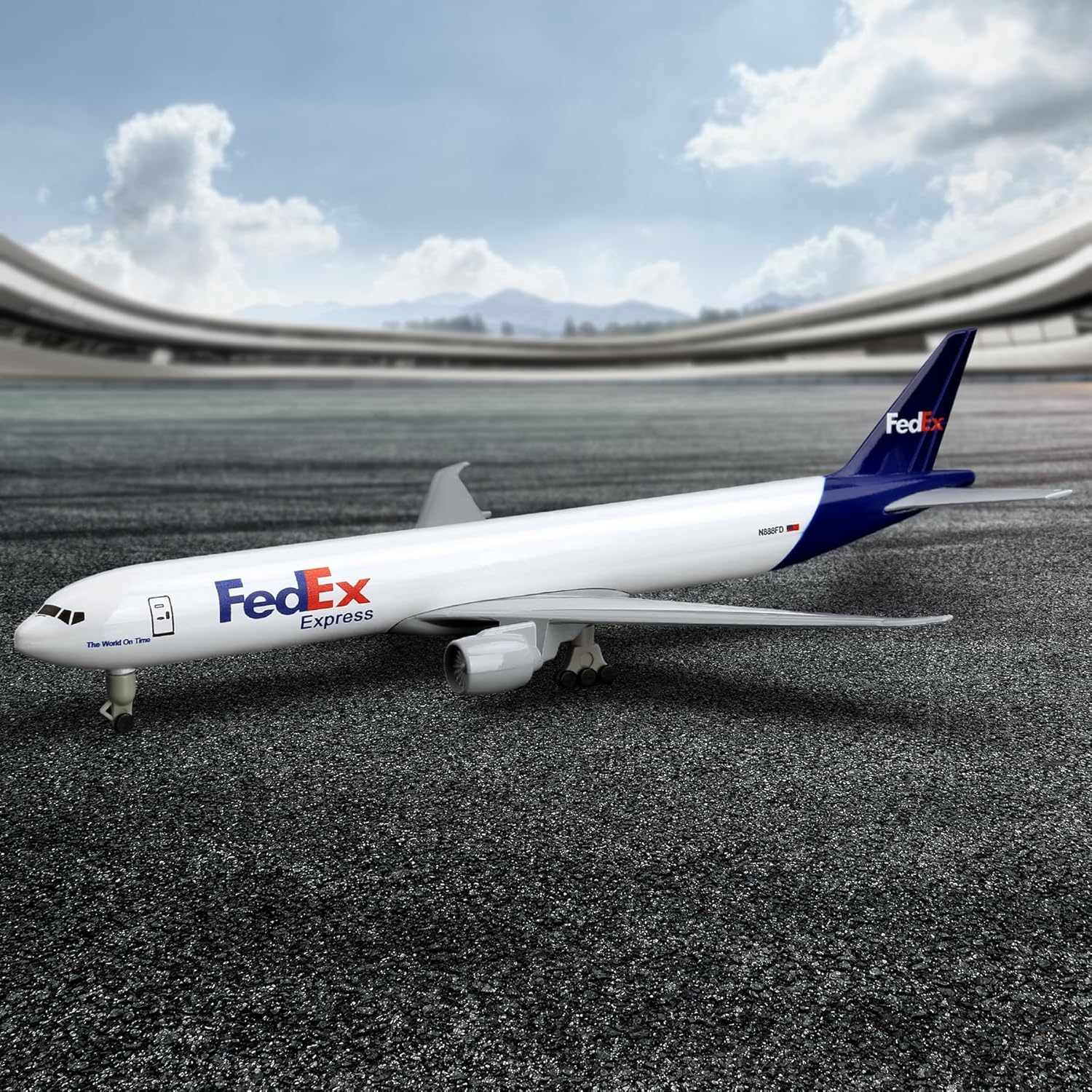 20cm Fedex B777 Airplane Model - Model Kit Plane 评论和价格