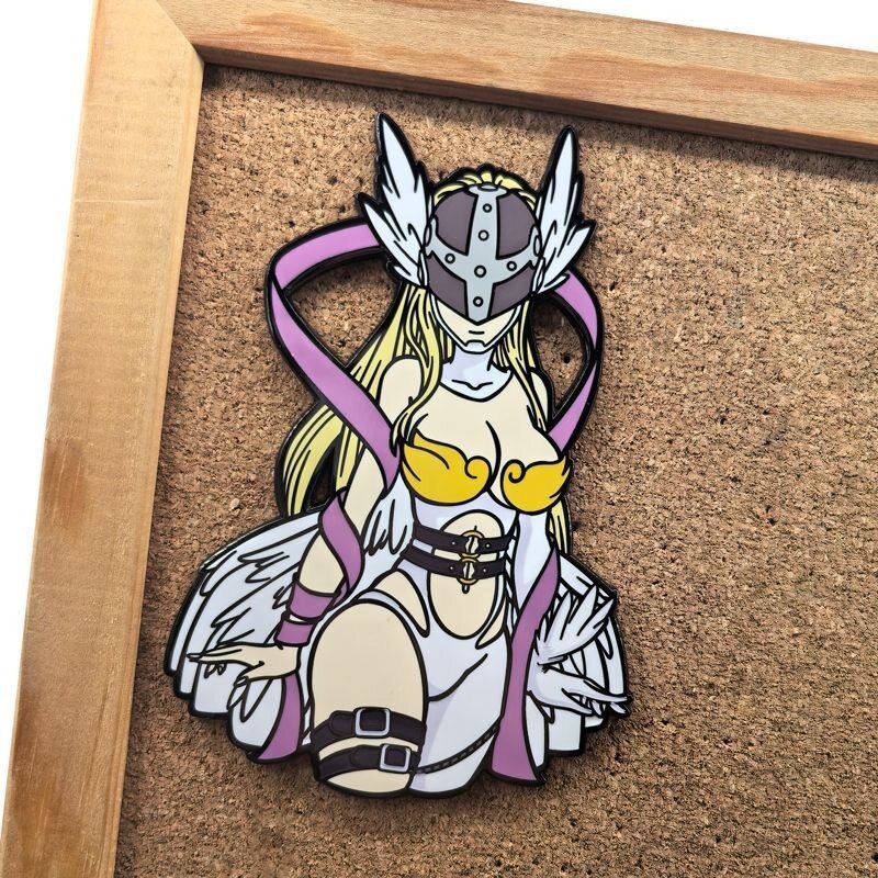 Digimon Angewomon metal badge  - Model Kit Digimon 评论和价格