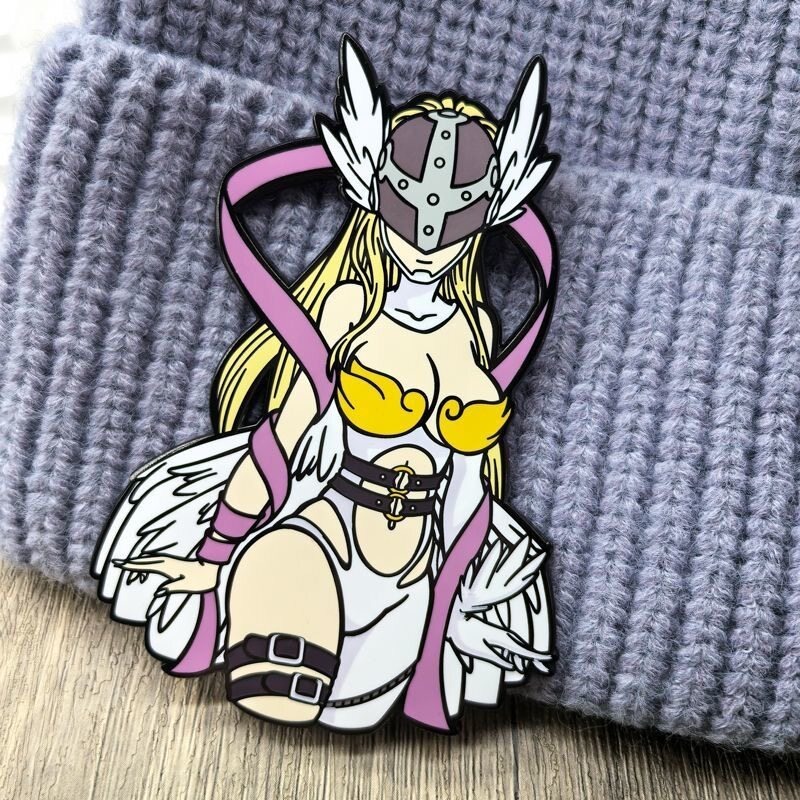 Digimon Angewomon metal badge  - Model Kit Digimon 评论和价格