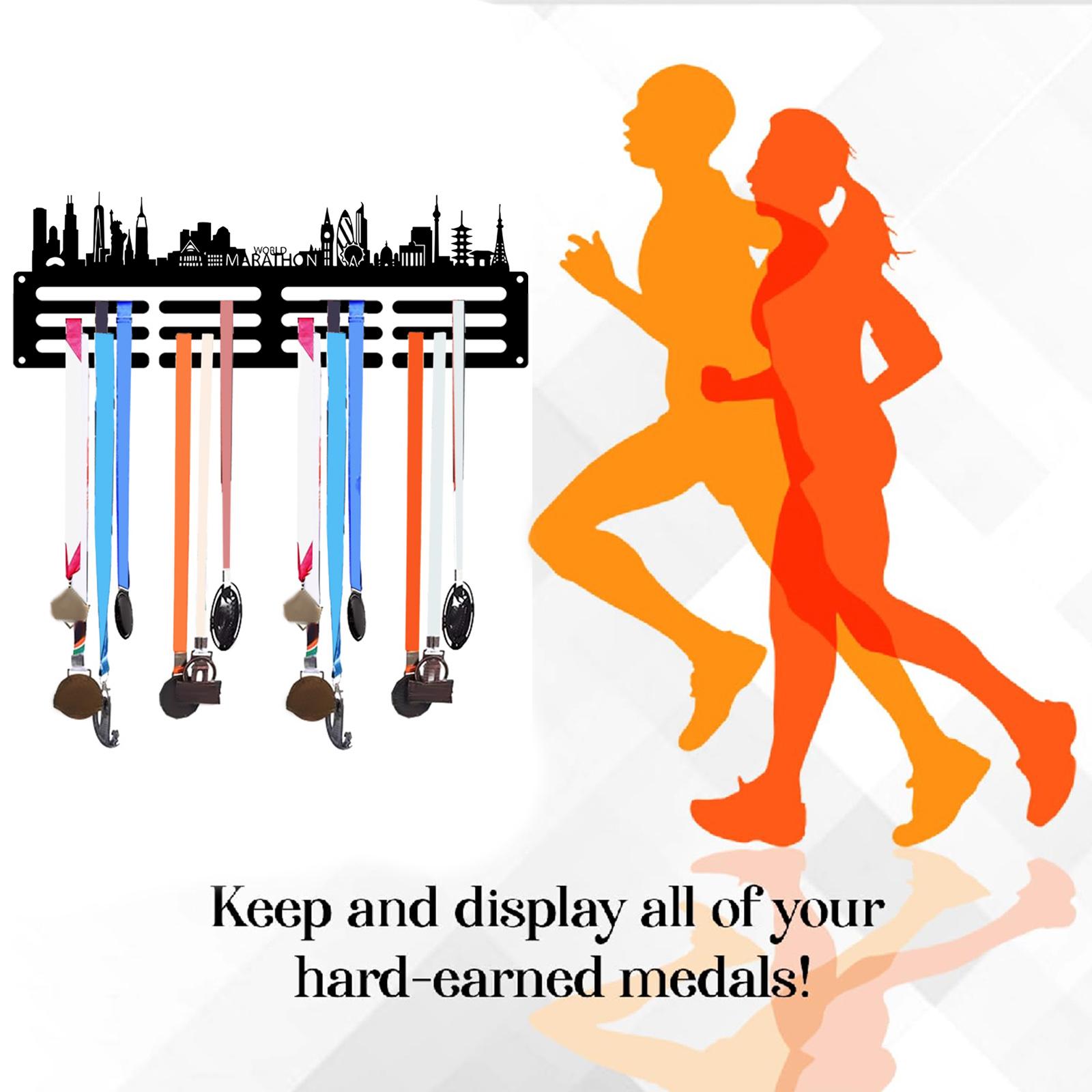 Medal Display Shelf Award Ribb - Model Kit Runner Organizer 评论和价格