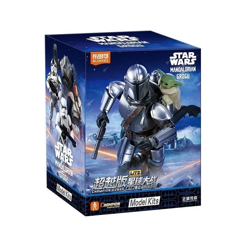 Blokees Star Wars Mandalorian  - Model Kit Action Figure 评论和价格