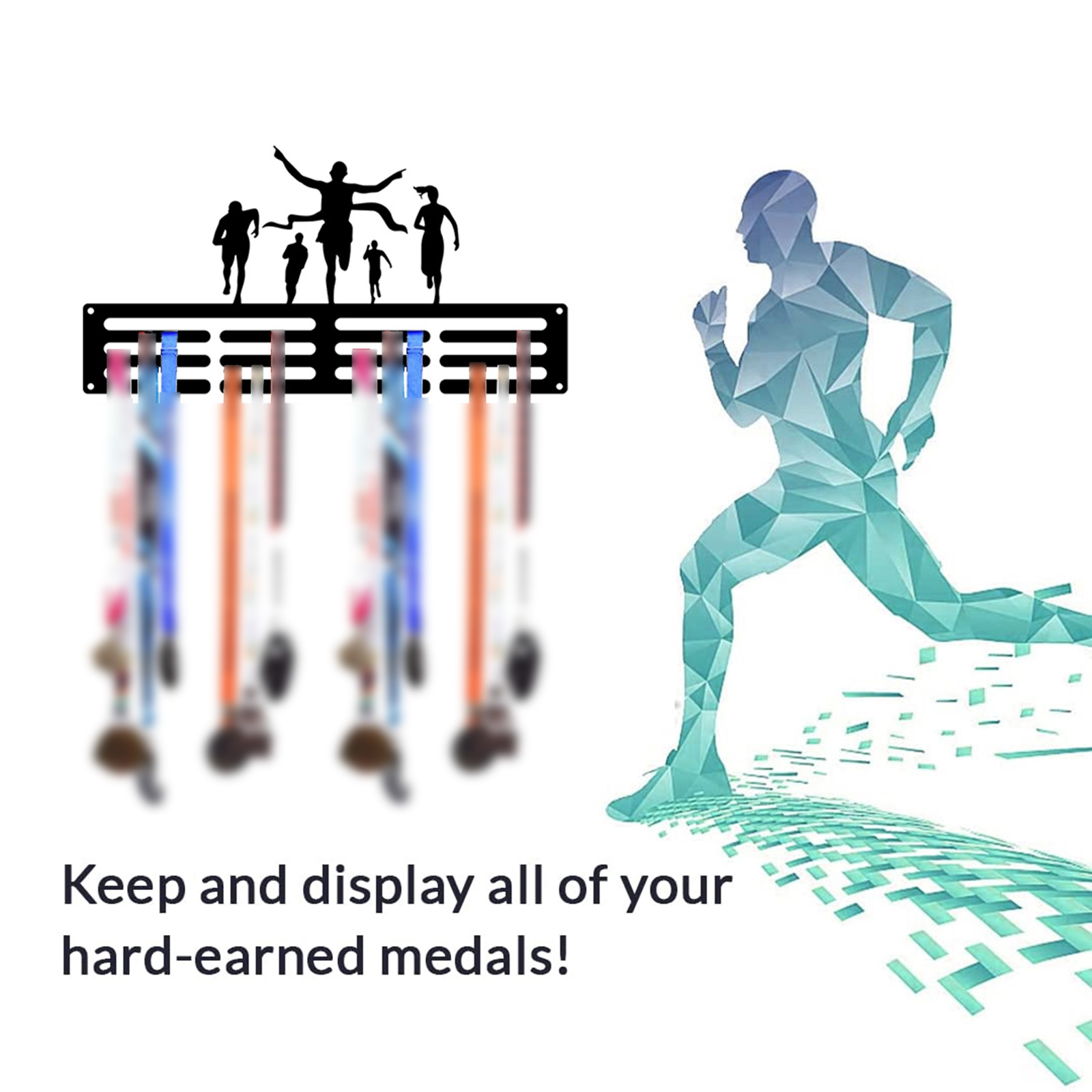 Awards Display Shelf Medal Hol - Model Kit Runner Organizer 评论和价格