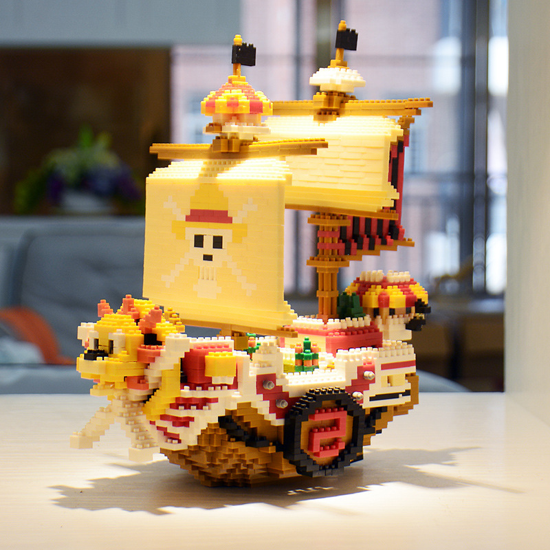 One Piece Building Blocks Luff - Model Kit One Piece Ship 评论和价格