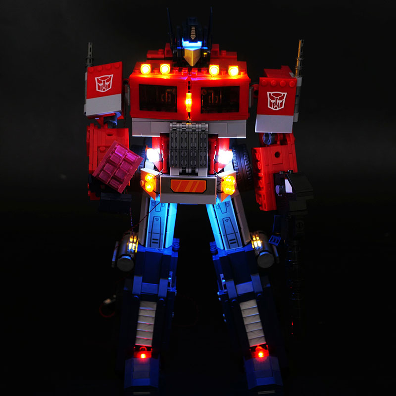 LED Light Kit For LEGO 10302 O - Model Kit Optimus Prime 评论和价格