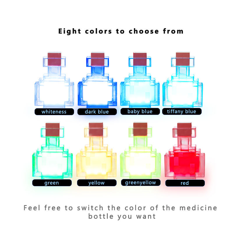 7 Colors Potion Bottle Night L - Plastic Model Paint 评论和价格