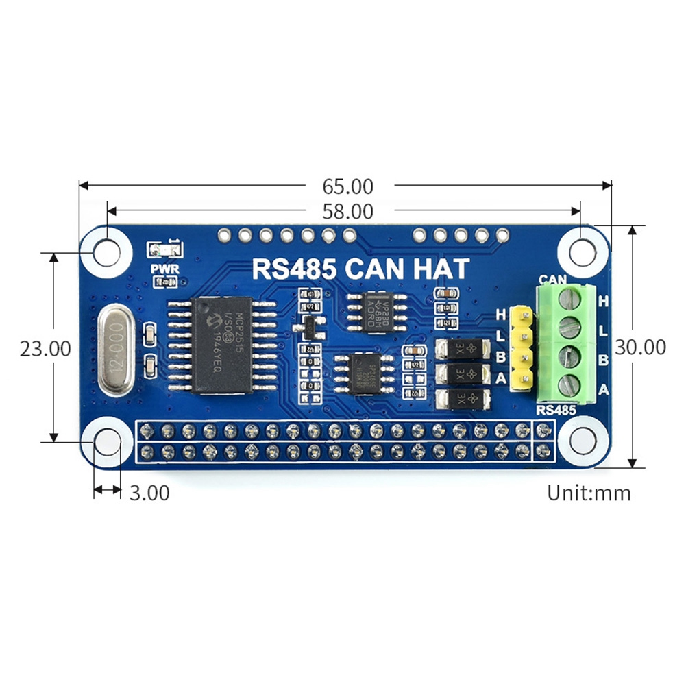 ABFKL Waveshare MCP2515 RS485  - Model Kit Zero 评论和价格