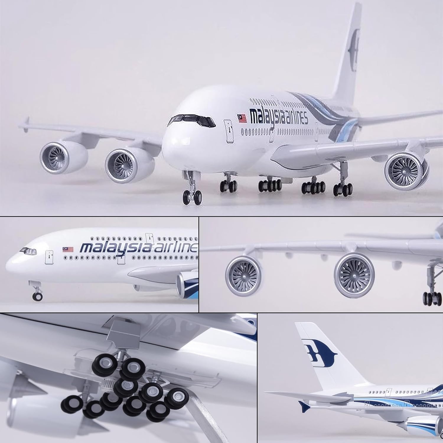 1:160 Scale Malaysia Airlines  - Model Kit Plane 评论和价格