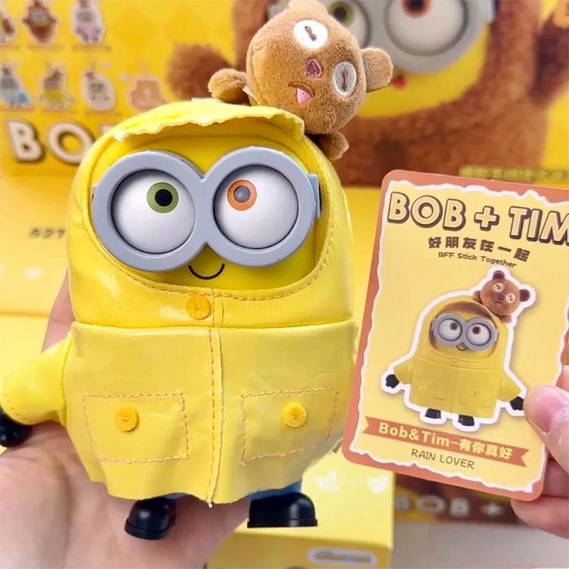 IN STOCK!52TOYS BOB&TIM Minion - Model Kit Action Figure 评论和价格