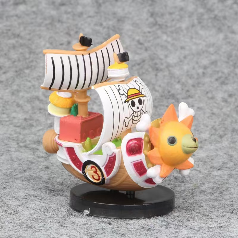 Anime One Piece Ship Figure Lu - Model Kit One Piece Ship 评论和价格